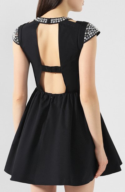 Платье с декоративной отделкой REDVALENTINO, арт. RR3VAA55/41E, фото 4