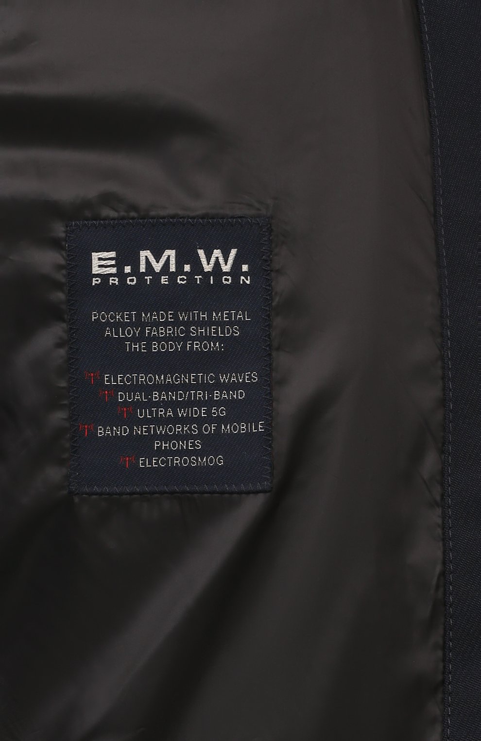 Пуховик PAUL&SHARK темно-синего цвета по цене 87550 руб., арт. 14312670, фото 6 Пуховик PAUL&SHARK, арт. 14312670, фото 6