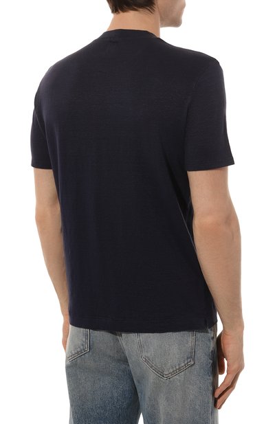 Льняная футболка FEDELI, арт. 6UED0151, фото 4