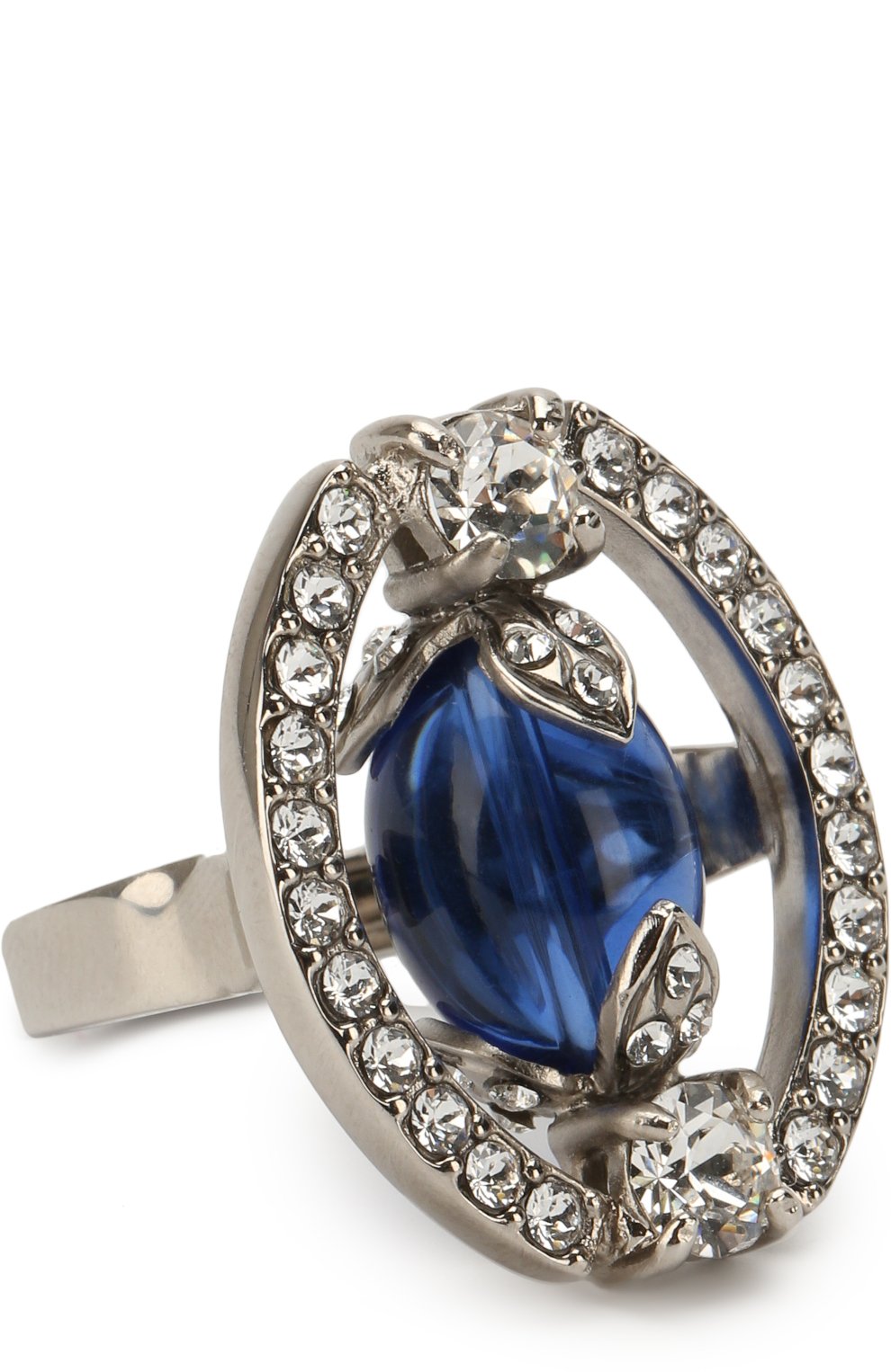 Кольцо с отделкой из кристаллов MIU MIU, арт. 5JA035-2BSC-F0312, фото 1