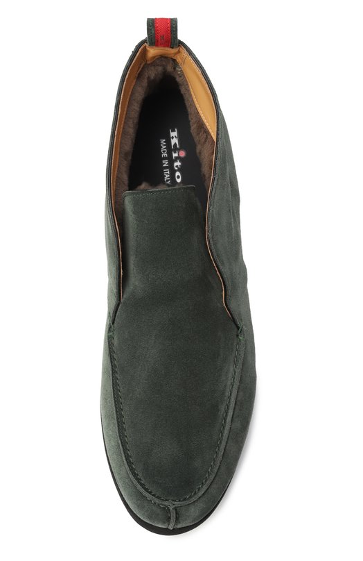 Замшевые ботинки Kiton USSA105N0010806 Зелёный  USSA105N0010806 Фото 6