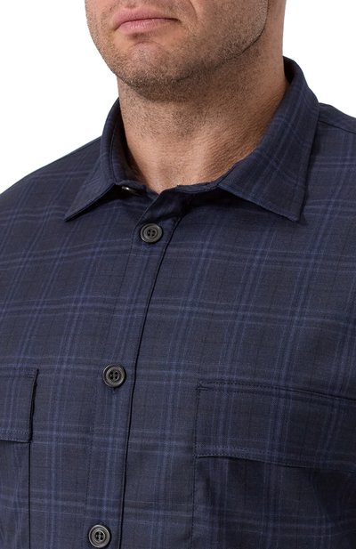 Шерстяная рубашка PAUL&SHARK, арт. 15313335/3XL-6XL, фото 5