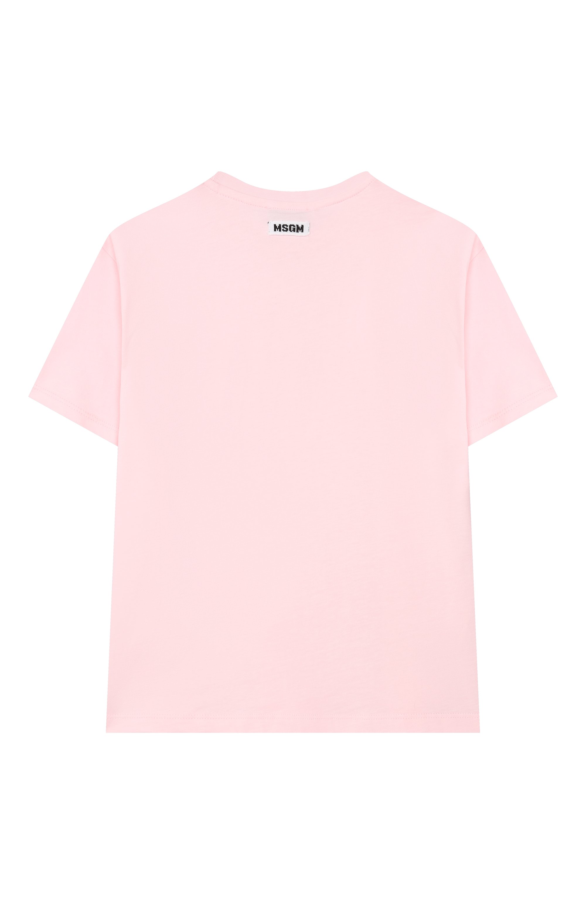 Хлопковая футболка MSGM KIDS, арт. S6MSJGTH015, фото 2