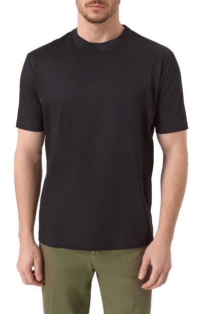 Хлопковая футболка KITON, арт. UMC023K06R4913, фото 3