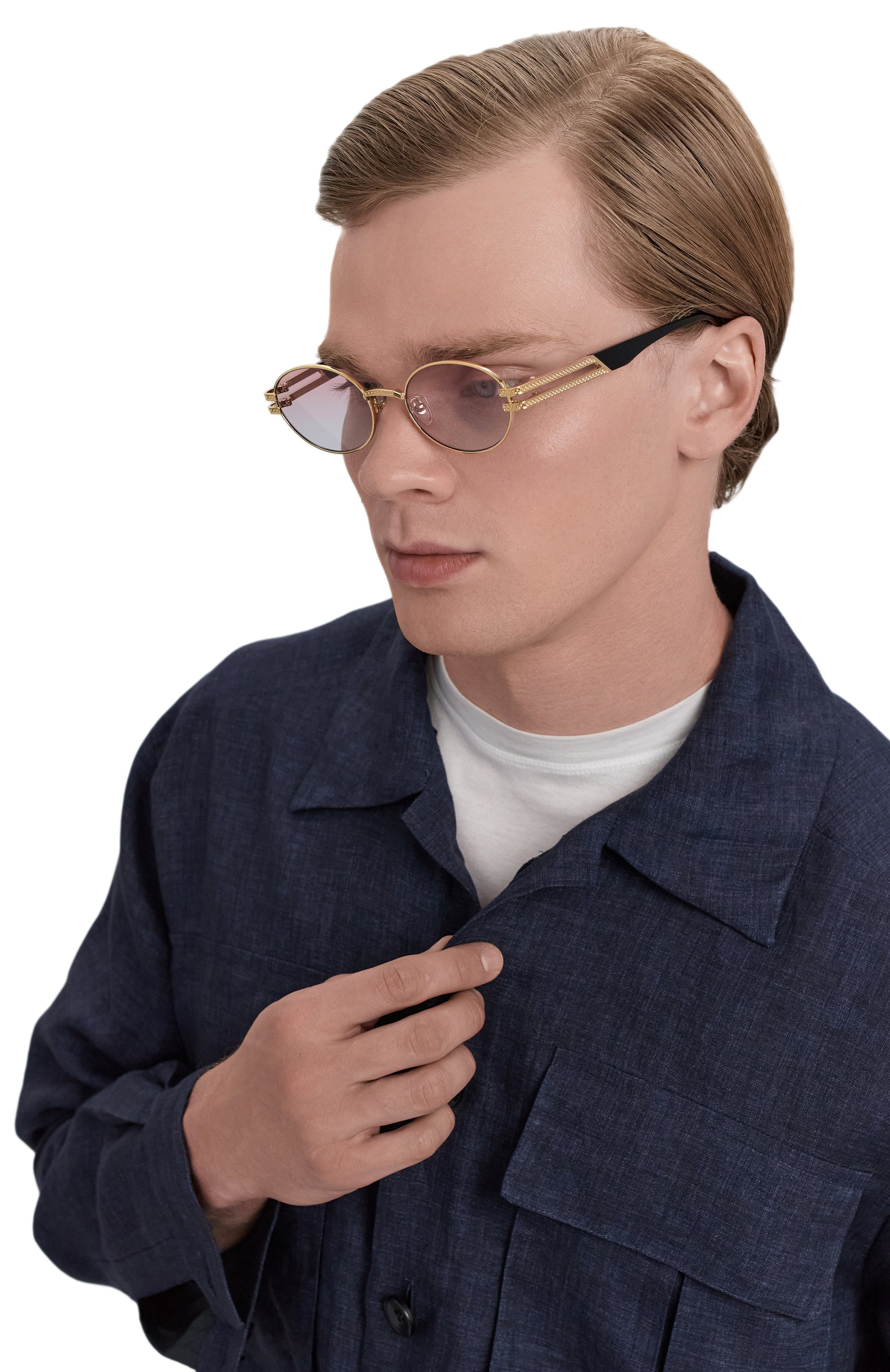 Солнцезащитные очки 9FIVE, арт. L0TUS-G0LD / PINK BLUE BIC0L0R, фото 2