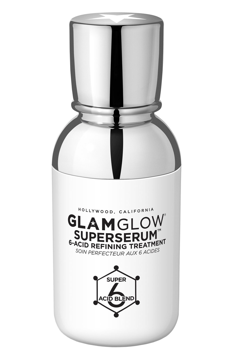 Сыворотка для лица очищающая с 6 кислотами superserum 6-acid refining treatment (30ml) GLAMGLOW бесцветного цвета по цене 6810 руб., арт. 889809007737, фото 1 Сыворотка для лица очищающая с 6 кислотами superserum 6-acid refining treatment (30ml) GLAMGLOW, арт. 889809007737, фото 1