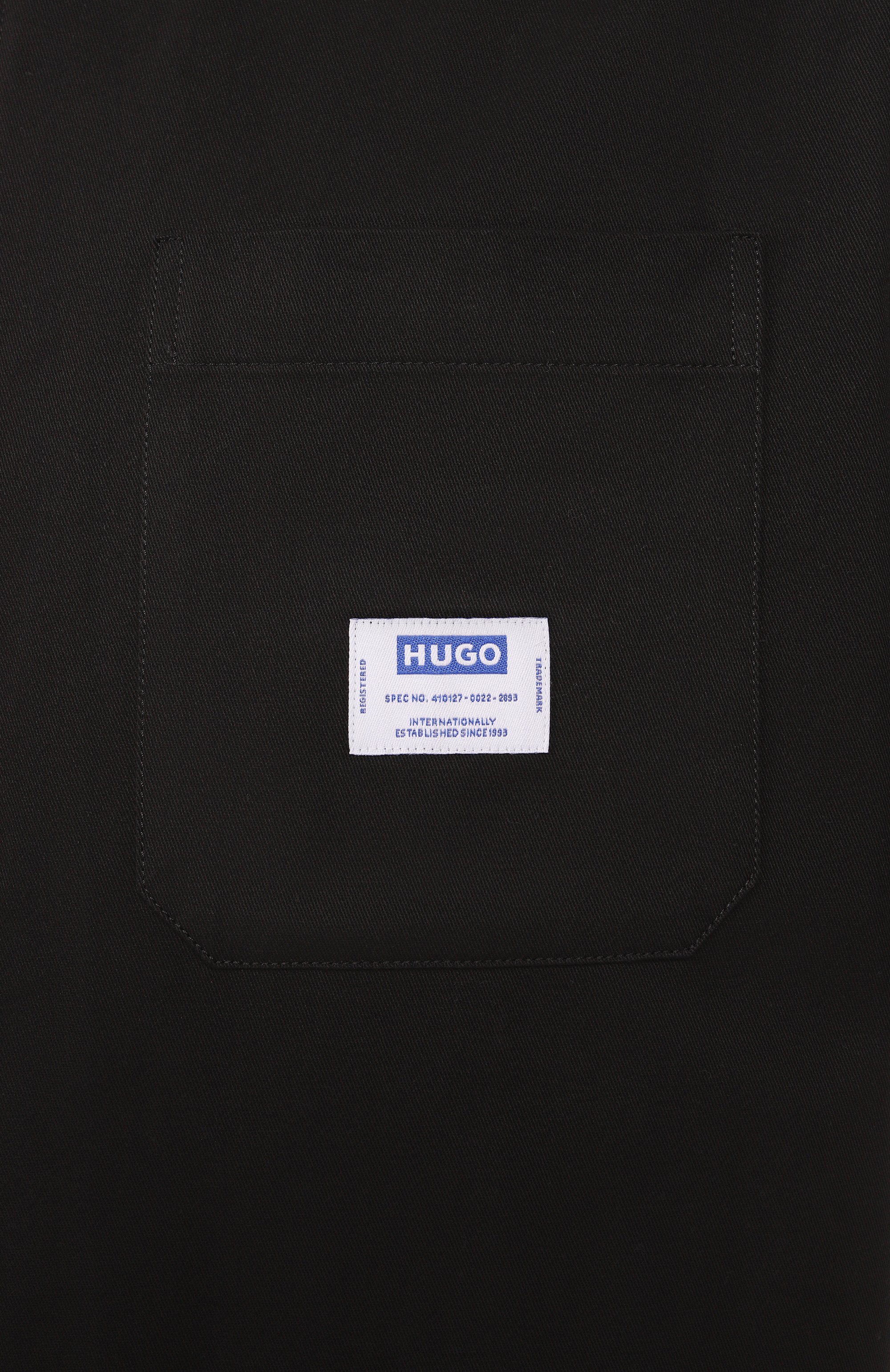 Хлопковая рубашка HUGO BLUE, арт. 50545166, фото 6