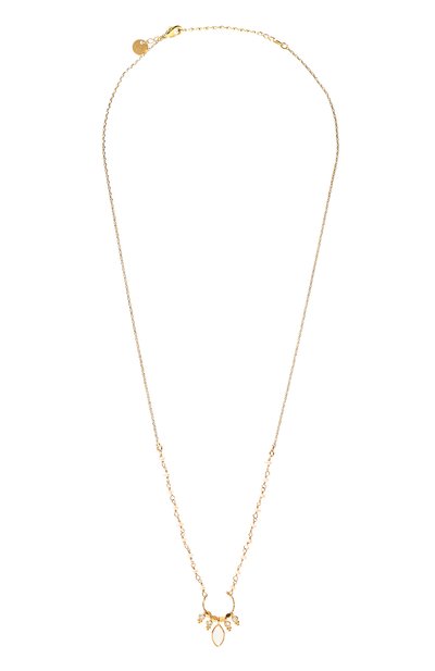 Колье HANKA_IN, арт. QUEEN-C0-PEB-PDL-0.5M, фото 1