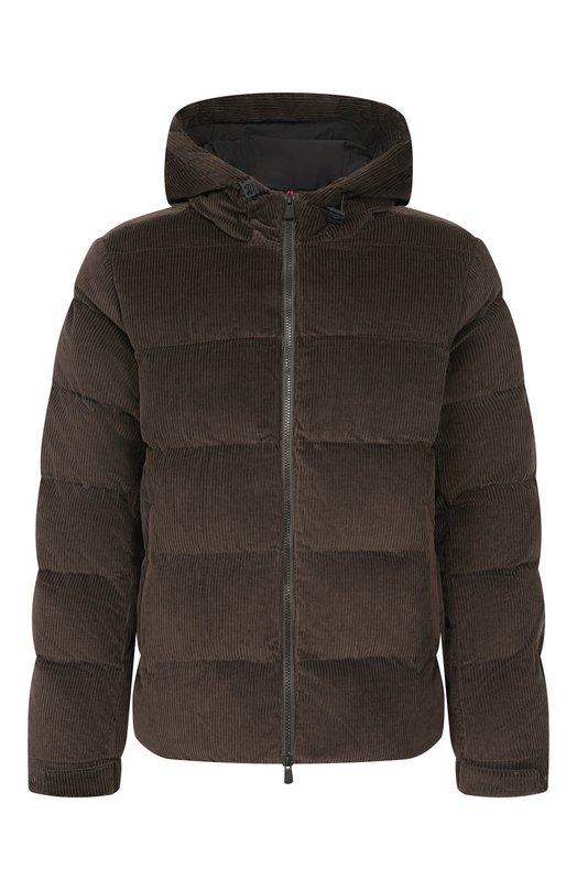 Вельветовый пуховик MC2 Saint Barth MAIE003-00029I/MAIER P0CKET C0RDUR0Y Коричневый MAIE003-00029I/MAIER P0CKET C0RDUR0Y