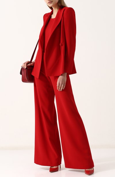 Однотонный хлопковый топ фактурной вязки RALPH LAUREN, арт. 290710192, фото 2