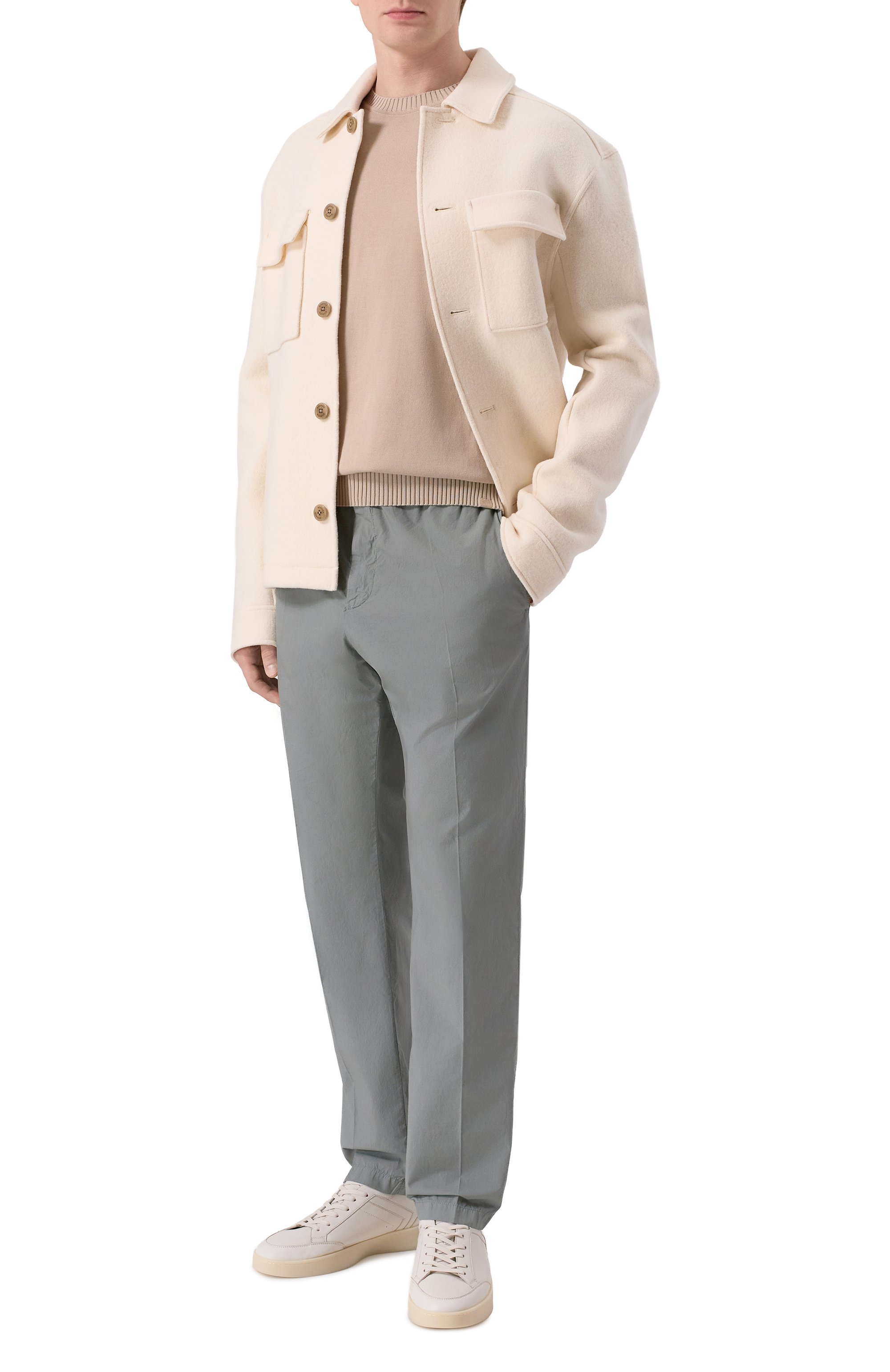 Хлопковый джемпер PAUL&SHARK, арт. 26411533, фото 2