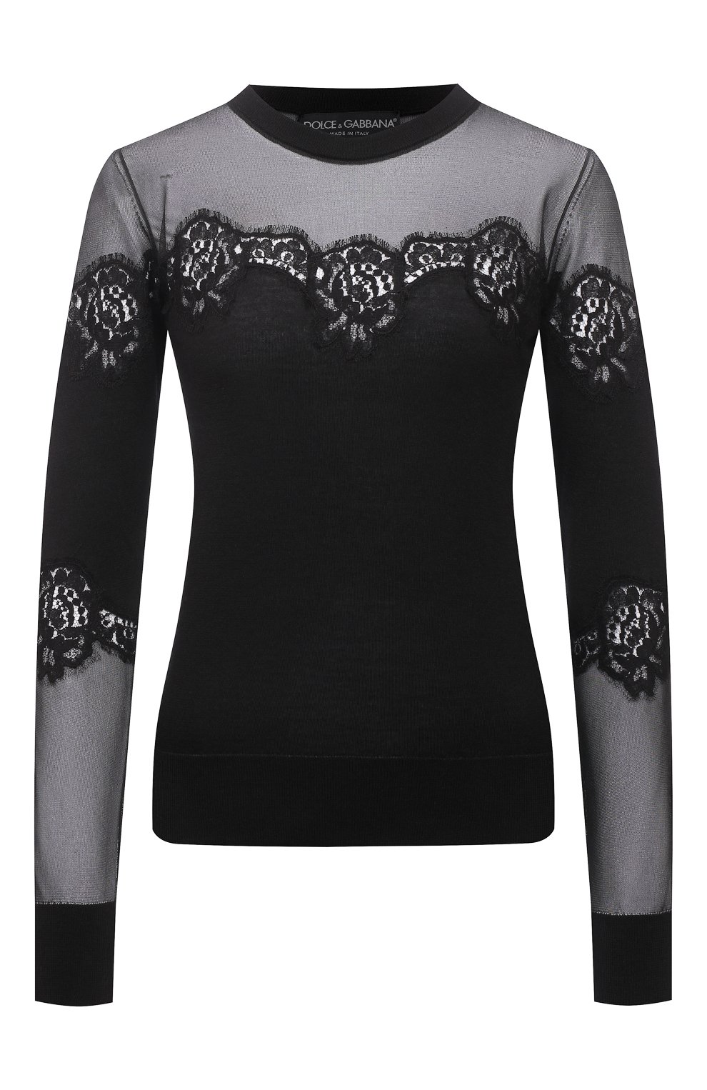 Топ из кашемира и шелка DOLCE & GABBANA, арт. FXF72T/JCMY0, фото 1