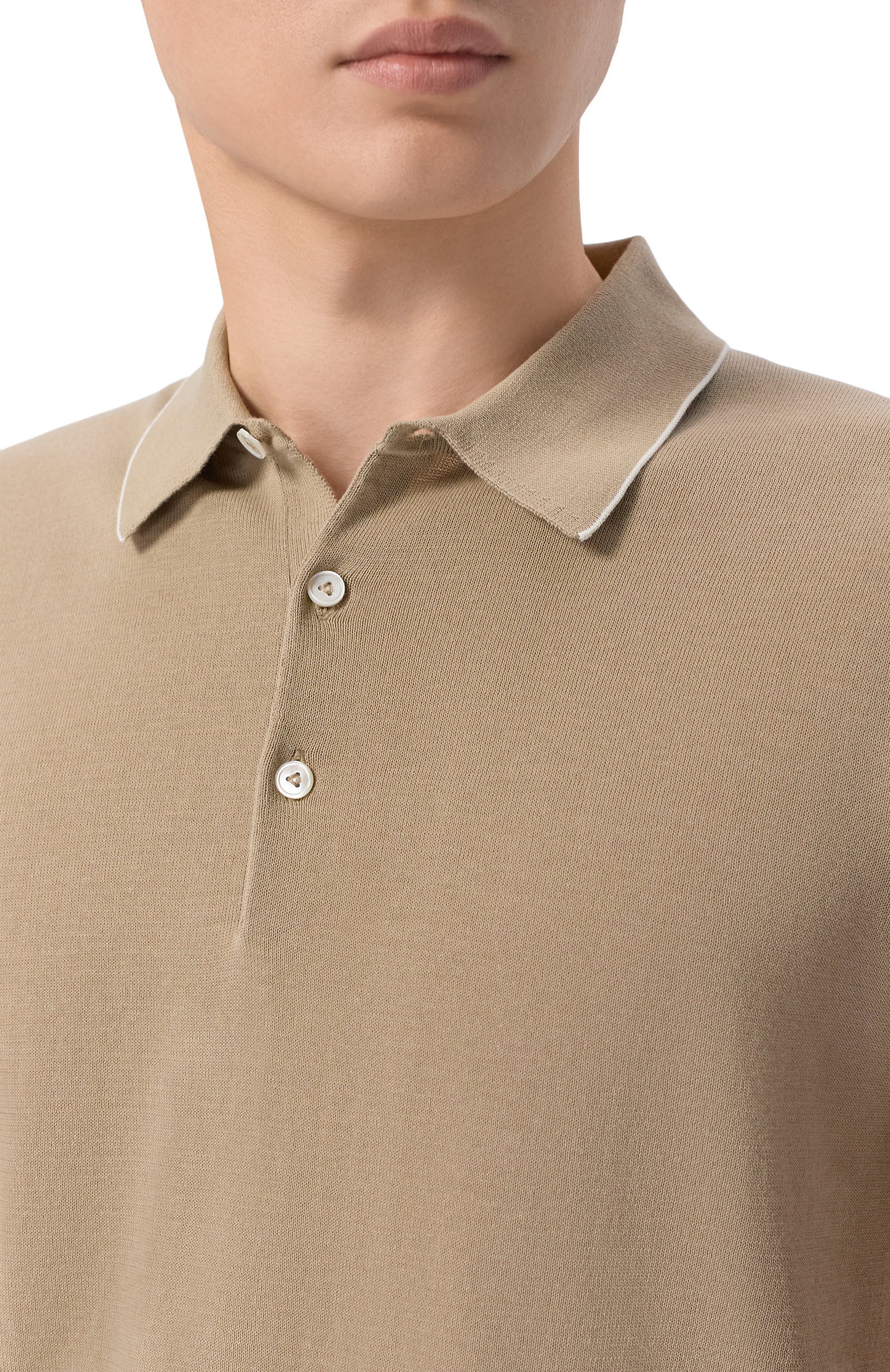 Хлопковое поло VAN LAACK, арт. VL-SANDR0-SBF/S00301, фото 5