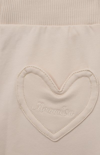 Хлопковые джоггеры MONNALISA, арт. 39B407, фото 3