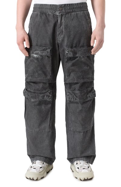 Хлопковые брюки-карго DIESEL, арт. A14759/0NJBP, фото 3