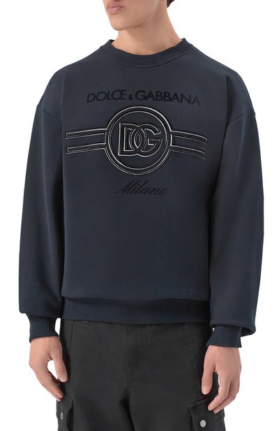 Хлопковый свитшот DOLCE & GABBANA, арт. G9AHSZ/G7PGB, фото 3