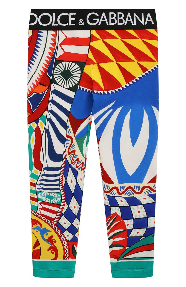 Хлопковые легинсы DOLCE & GABBANA, арт. L5JP3J/G7J9A/2-6, фото 1