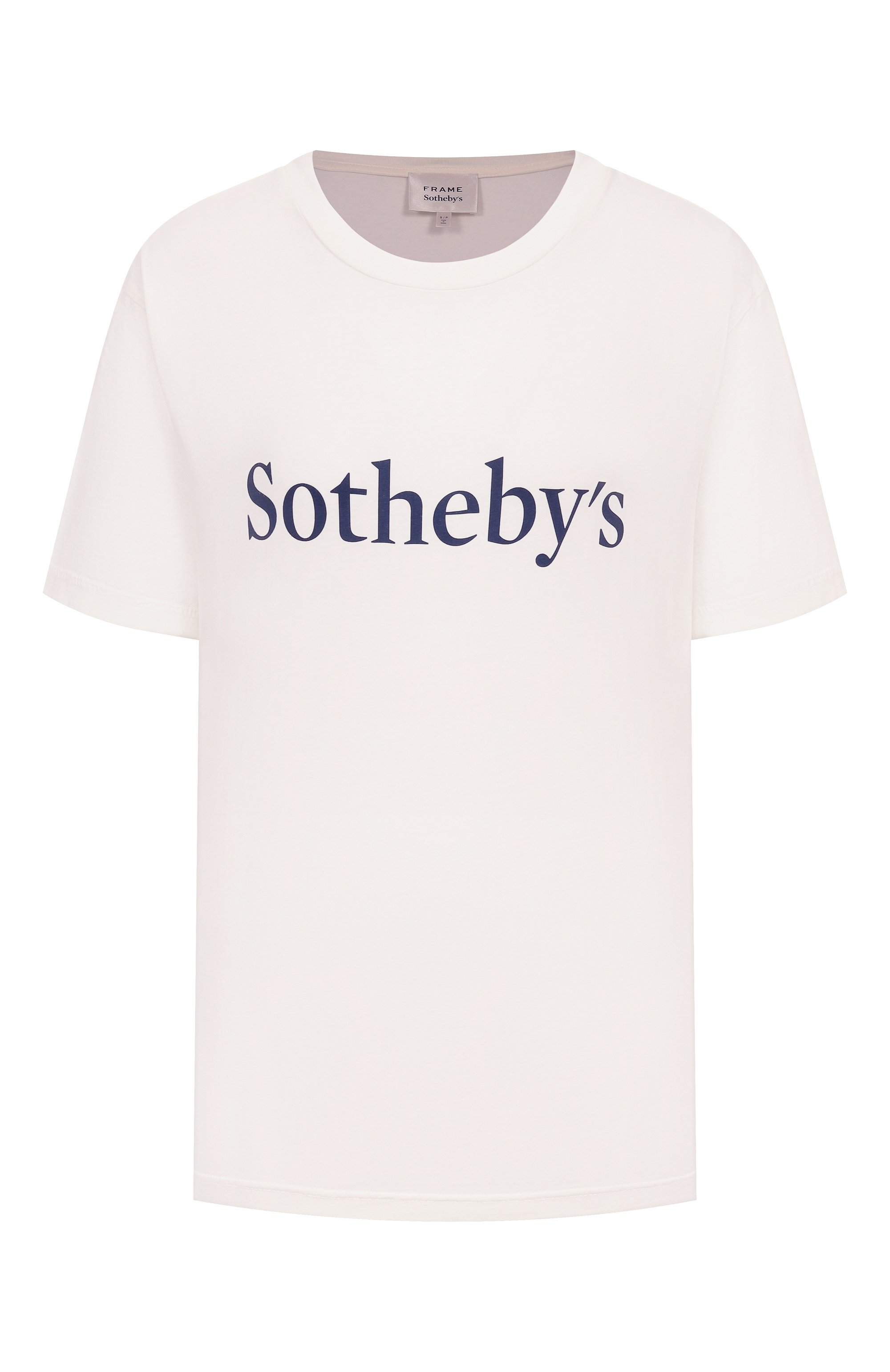 Хлопковая футболка frame x sotheby's FRAME DENIM, арт. ME25JTE017, фото 1