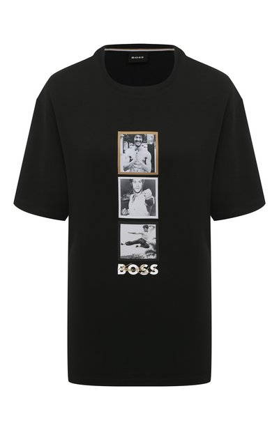 Женская хлопковая футболка BOSS, арт. 50501264