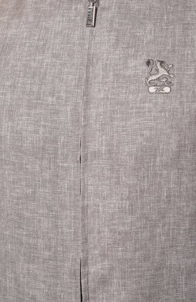 Льняной бомбер ZILLI, арт. MF0-84060-G13711/0001, фото 5