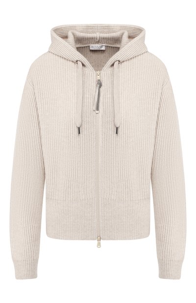 Женский кашемировый кардиган с капюшоном BRUNELLO CUCINELLI, арт. M12712116P