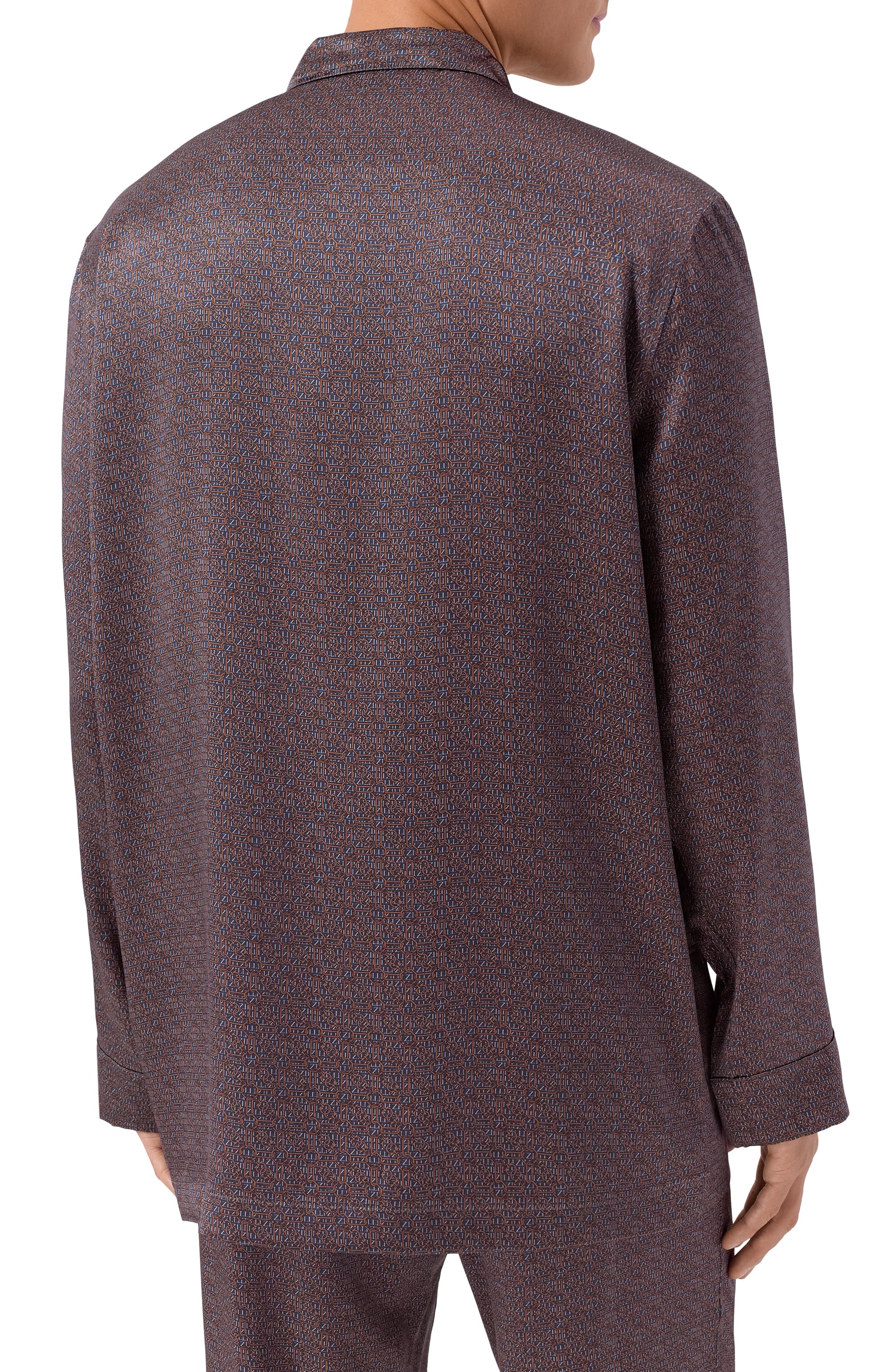 Шелковая сорочка ZILLI, арт. PZG013M0600V00000, фото 4