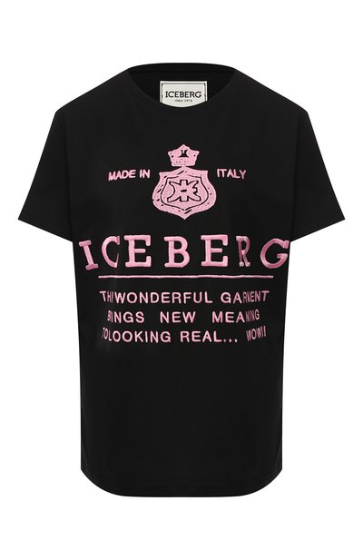 Женская хлопковая футболка ICEBERG, арт. 19E I2P0/F051/6331