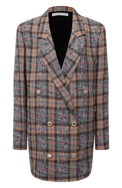Двубортный жакет ALESSANDRA RICH разноцветного цвета по цене 185000 руб., арт. FAB2329-F2947, фото 1 Двубортный жакет ALESSANDRA RICH, арт. FAB2329-F2947, фото 1