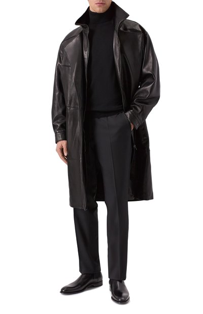 Мужские кожаные челс и adrien SAINT LAURENT, арт. 837991/AAE5G