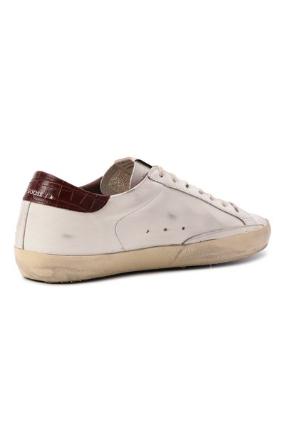 Кожаные кеды super-star GOLDEN GOOSE DELUXE BRAND, арт. GMF00101.F006611, фото 5
