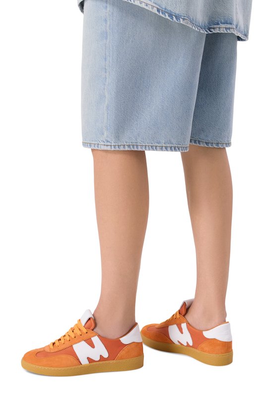 Комбинированные кеды Retro MSGM 4041MDS021/988 Оранжевый  4041MDS021/988 Фото 2