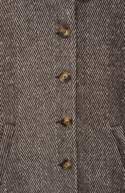 Пальто IL GUFO коричневого цвета по цене 48350 руб., арт. A25GGP0010W5017/10-14, фото 3 Пальто IL GUFO, арт. A25GGP0010W5017/10-14, фото 3