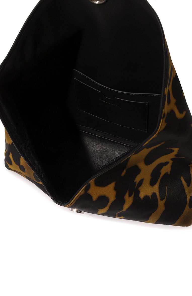 Женский клатч DRIES VAN NOTEN хаки цвета, арт. 222-031507-703 | Фото 6 (Размер: medium; Материал: Текстиль; Женское Кросс-КТ: Клатч-клатчи)