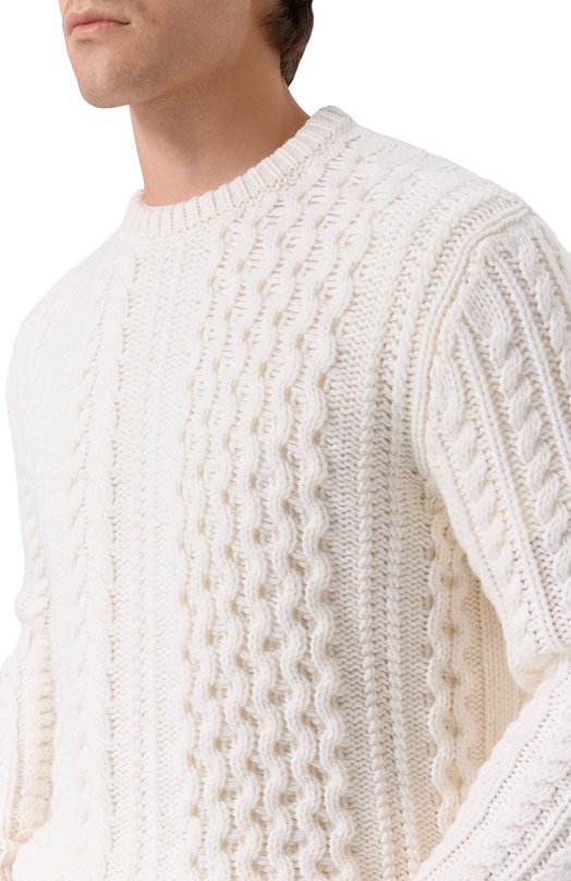 Кашемировый свитер MVST M25.1MM.K016 Белый  M25.1MM.K016 Фото 5
