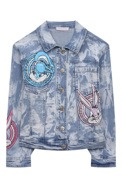 Джинсовая куртка MONNALISA, арт. 199104, фото 1