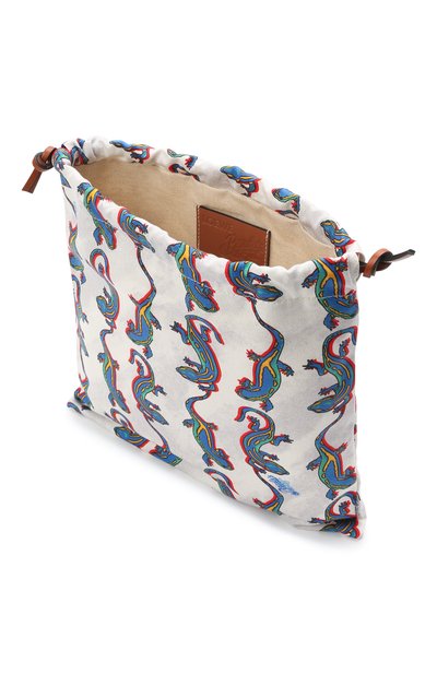 Клатч drawstring small loewe x paula's ibiza LOEWE,  арт. C822057X06, фото 4