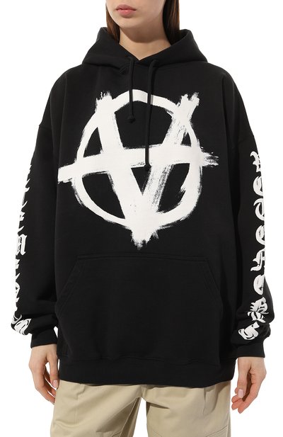 Хлопковое худи VETEMENTS, арт. UE63HD341X, фото 3