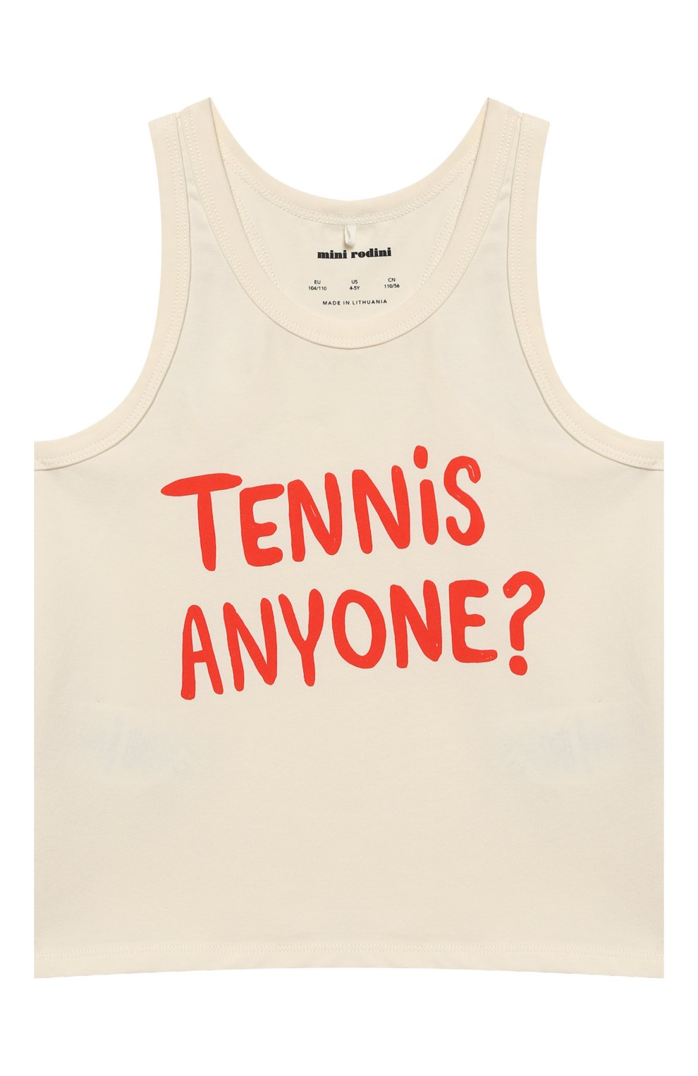 Хлопковая майка MINI RODINI, арт. 20220142, фото 1