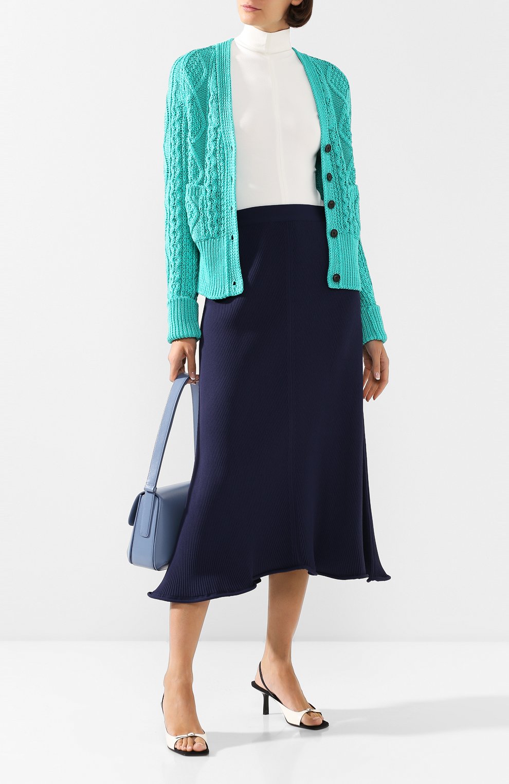 Хлопковый кардиган LANVIN, арт. RW-JA727M-MA02-P20, фото 2