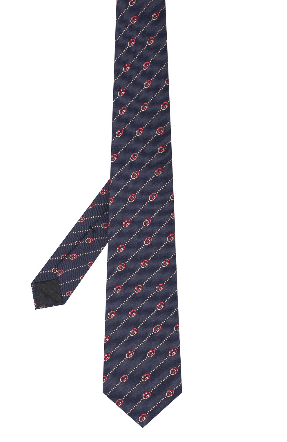 Галстук из шелка и шерсти GUCCI, арт. 624059/4E609, фото 2