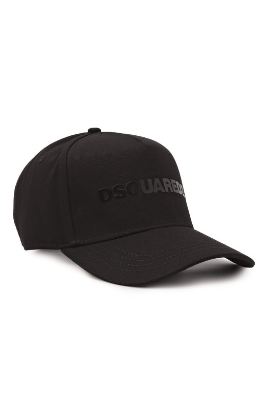 Хлопковая бейсболка Dsquared2 BCM0895/05C00001 Чёрный BCM0895/05C00001