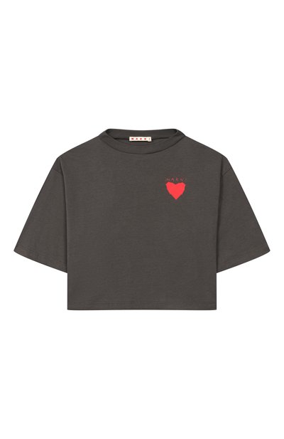 Хлопковая футболка MARNI, арт. M02014/M00YP