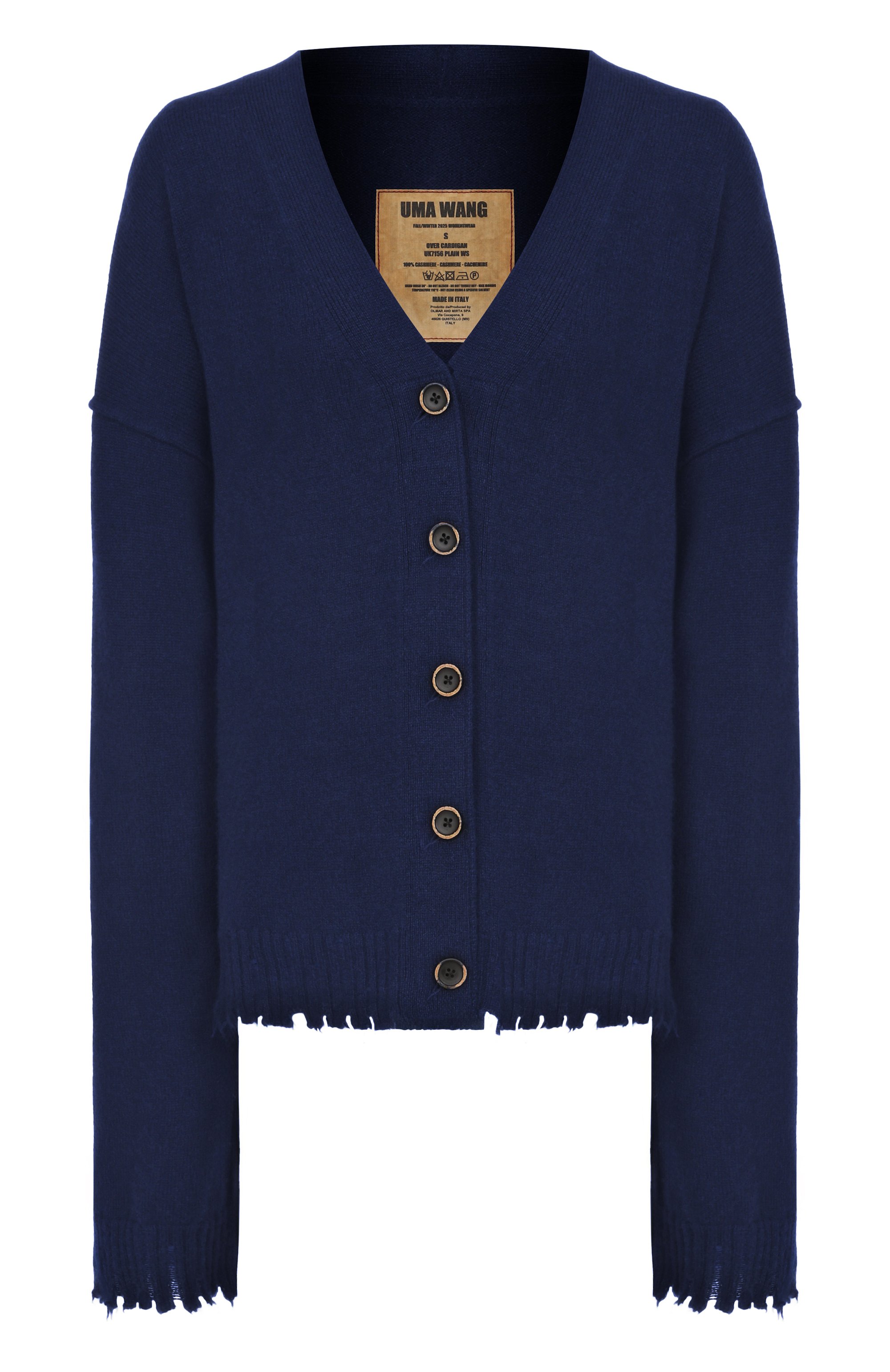 Кашемировый кардиган UMA WANG, арт. S3 M UK7156, фото 1