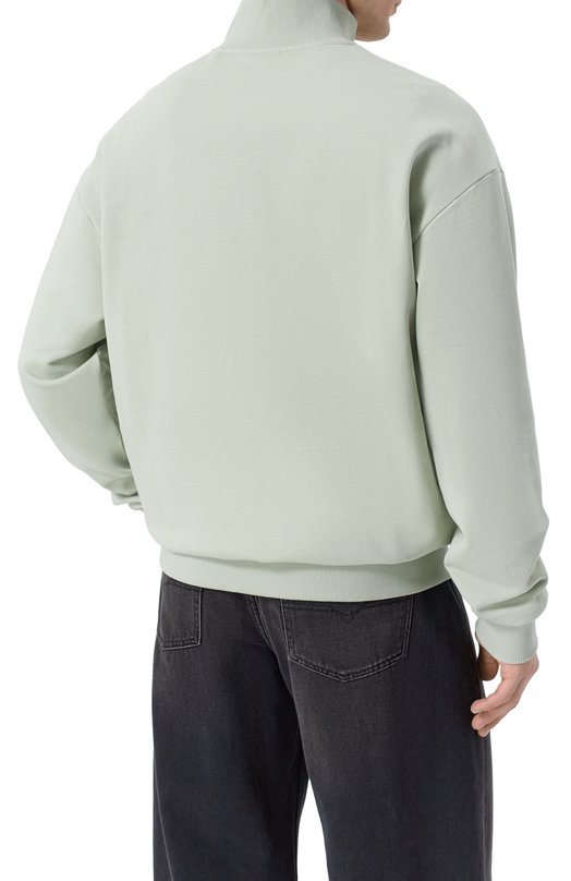 Хлопковый анорак HUGO Blue 50522367 Зелёный  50522367 Фото 4