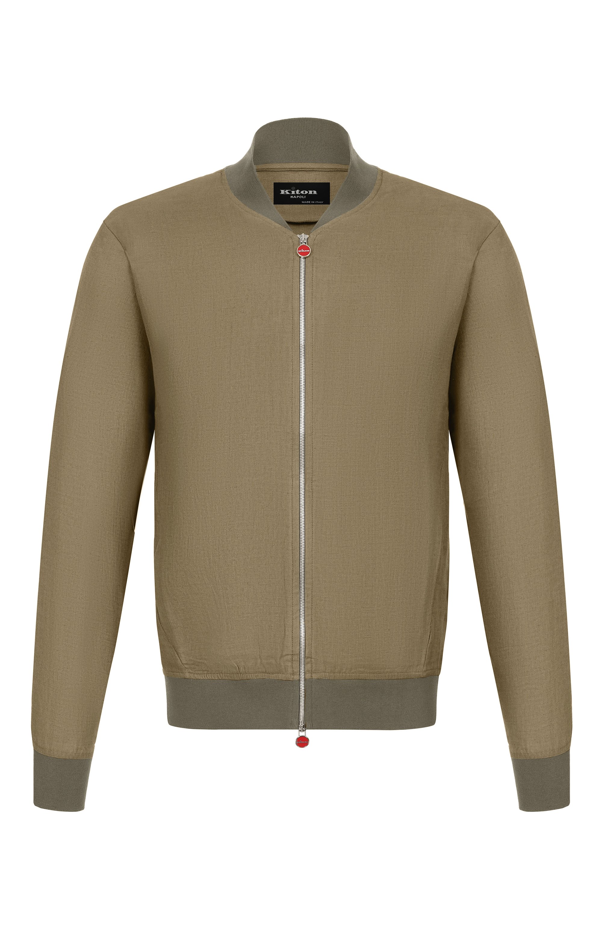 Льняной бомбер KITON, арт. UG0001H09690, фото 1