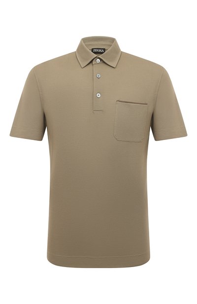 Мужское хлопковое поло ZEGNA, арт. UD392A7/D752