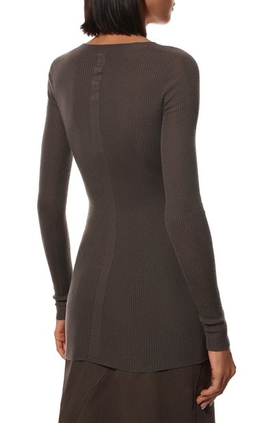 Кашемировый пуловер RICK OWENS, арт. RP02B6621/RIBWS, фото 4