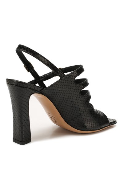 Кожаные босоножки DRIES VAN NOTEN, арт. WS27/221/H100/QU503, фото 4