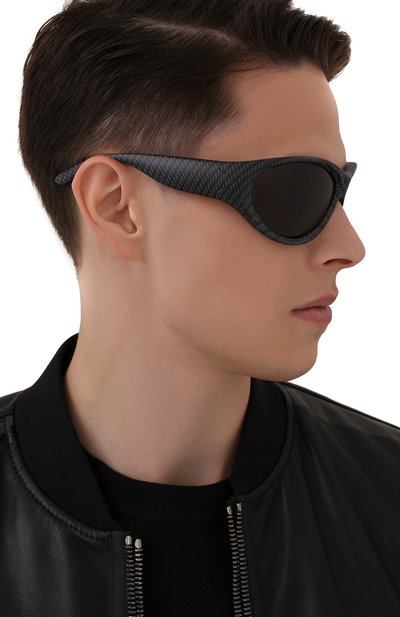 Солнцезащитные очки BALENCIAGA черного цвета по цене 42100 руб., арт. BB0158S 003, фото 3 Солнцезащитные очки BALENCIAGA, арт. BB0158S 003, фото 3