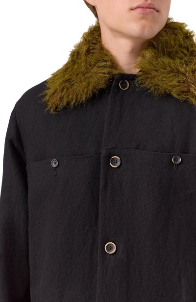 Куртка изо льна и шерсти UMA WANG, арт. UM6507, фото 5